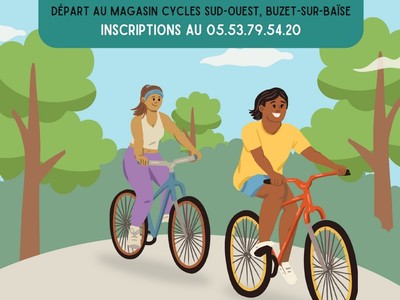 Affiche Roues Sauvages Cycles Sud Ouest Buzet_2024